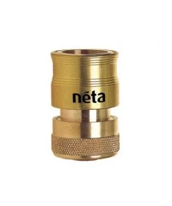 Neta Brass Click On To Hose Adaptor
