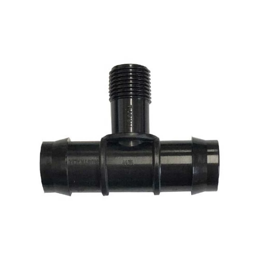 Philmac Low Density Fittings Tees Threaded Male LDPE 9 Philmac Low Density Fittings Tees Threaded Male LDPE