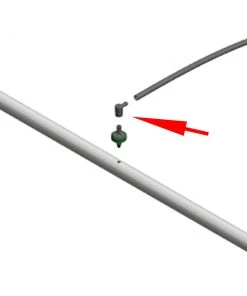 Netafim 3/5 Barbed Elbow Flexible Tube & Fittings