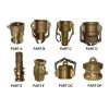 Advanced Industrial Products 20mm Brass Camlock Fittings 1 Advanced Industrial Products 20mm Brass Camlock Fittings