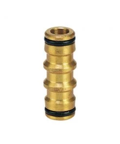 Neta Brass Hose Fittings Brass 2-End Click On Coupler Joiner