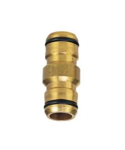 Neta Brass Hose Fittings Brass 2-End Click On Coupler Joiner