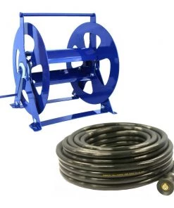 Advanced Industrial Products Hose Reels & Trolleys PVC Fire Pressure Hose & Metal Reel