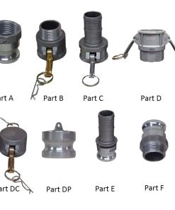 Advanced Industrial Products 65mm Aluminum Camlock Fittings