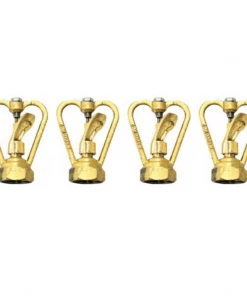 HR Products Spinners And Rotating Sprinklers Rainmist Brass Butterfly Sprinklers