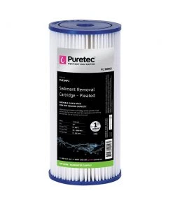 Puretec Sediment Filter Cartridges Puretec PL MaxiPlus Jumbo Series Pleated Sediment Cartridges