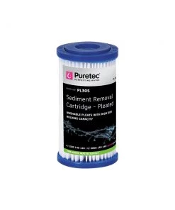 Puretec Sediment Filter Cartridges Puretec PL Series Pleated Sediment Washable Cartridges