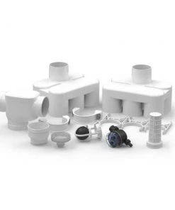 Rain Harvesting First Flush Delta Post/Wall Water Diverter