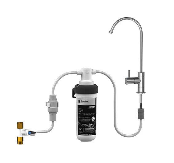 Puretec Z1 Series Quick-Twist Filter System With Faucet Mains Water Undersink Systems 6 Puretec Z1 Series Quick-Twist Filter System With Faucet Mains Water Undersink Systems