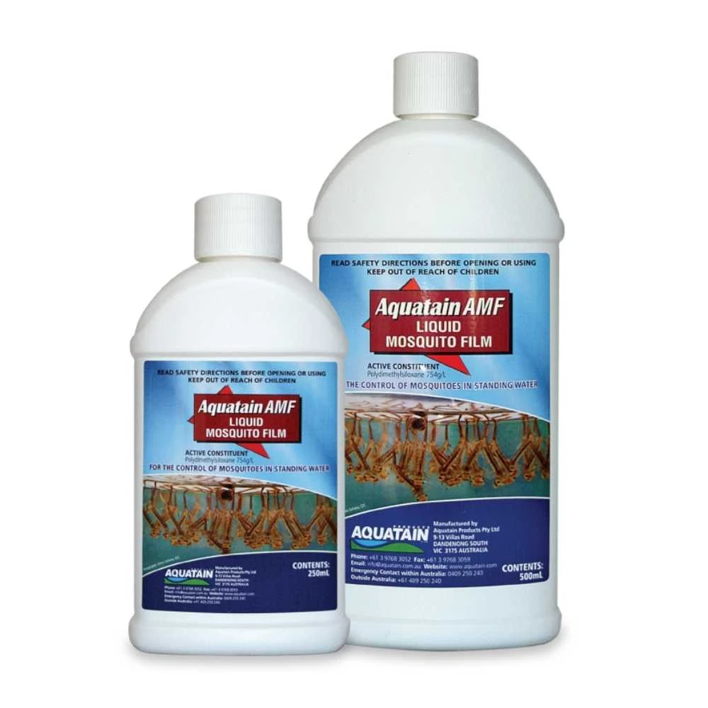 Aquatic Technologies Aquatain AMF Liquid Mosquito Film Water Treatments 3 Aquatic Technologies Aquatain AMF Liquid Mosquito Film Water Treatments