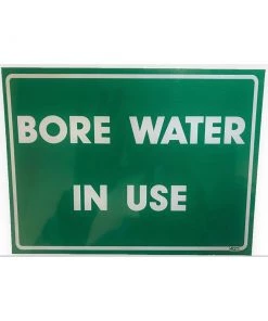 Dural Irrigation Rainwater Signage