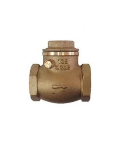 Austworld Commodities Non-Return Valves (One Way) Brass Swing Check Valve
