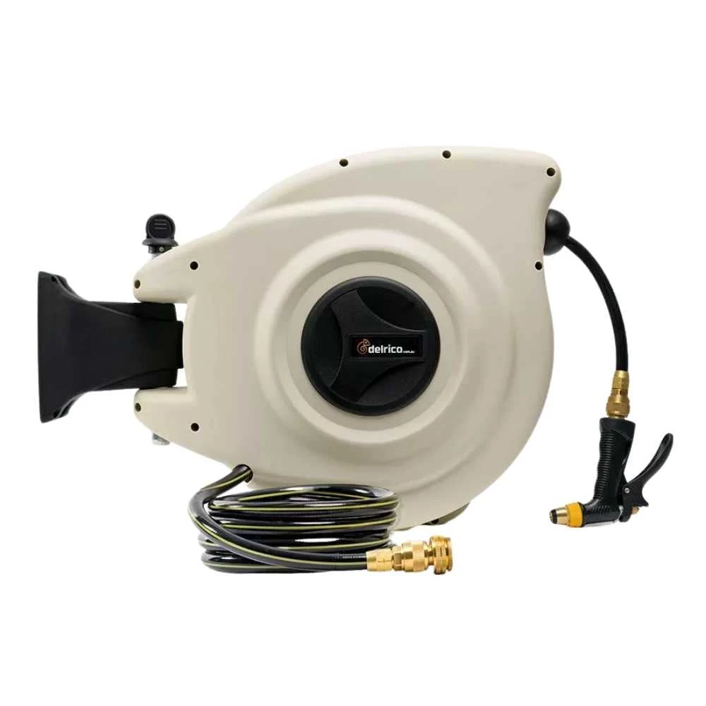 Delrico Hose Reels Delrico 25m Retractable Hose Reel Hose Reels & Trolleys 3 Delrico Hose Reels Delrico 25m Retractable Hose Reel Hose Reels & Trolleys