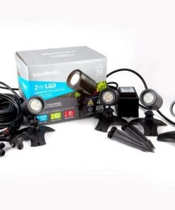 Elluminate 4 Piece Black Spot Light Kit