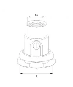 Grundfos Pumps Grundfos Ball Valve Union Sets (UP & UPS)