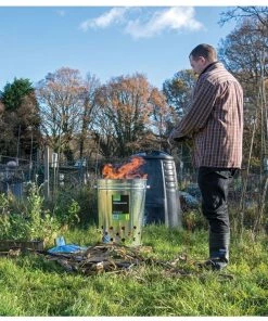 Draper Galvanised Garden Incinerator Garden Tools