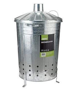 Draper Galvanised Garden Incinerator Garden Tools