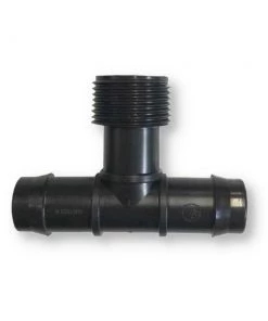 Philmac Low Density Fittings Tees Threaded Male LDPE