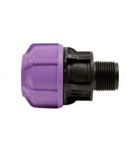Recycled Water Products Philmac Metric Lilac Male End Connectors (ECM)