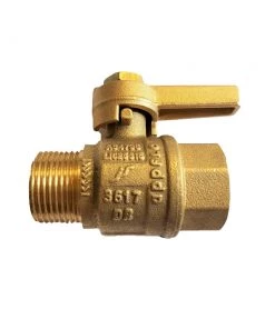 Austworld Commodities Brass Ball Valve MF Ball Valves