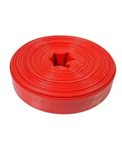 Powell Industrial Fire Hoses Red Layflat Sunny Fire Hose