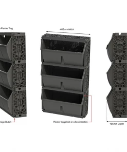 Atlantis Gro-Wall Slim Pro Vertical Garden System Vertical Garden Systems