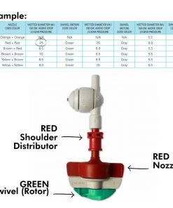 Netafim Sprinkler Fittings Netafim Spinnet Shoulder Distributer