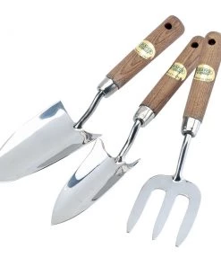 Draper Heritage Stainless Steel Hand Fork & Trowel Set