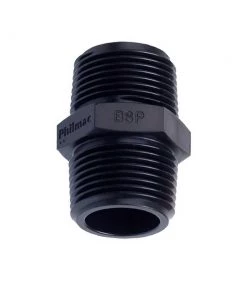 HR Products Poly Threaded Fittings Poly Risers Full Thread
