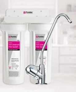 Mains Water Undersink Systems Puretec TS Series Twin Undersink Filtration
