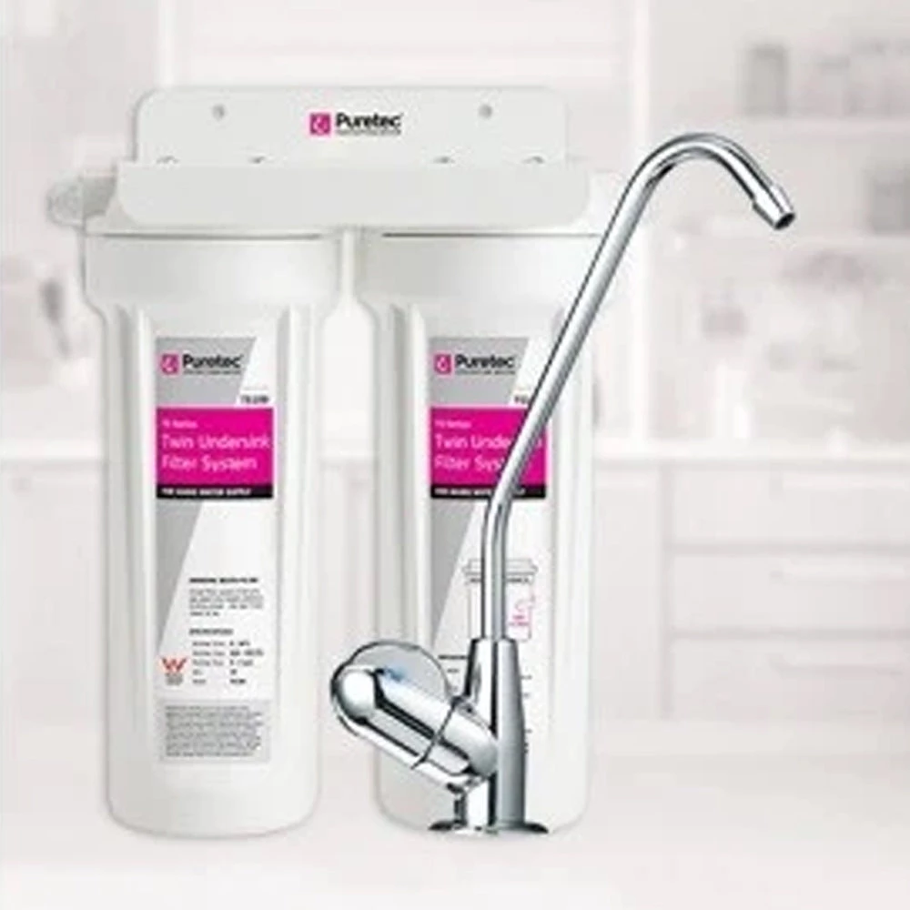 Mains Water Undersink Systems Puretec TS Series Twin Undersink Filtration 4 Mains Water Undersink Systems Puretec TS Series Twin Undersink Filtration