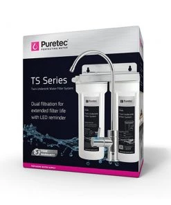 Mains Water Undersink Systems Puretec TS Series Twin Undersink Filtration