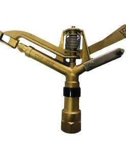 HR Products Impact & Pulse Sprinklers VYRSA 70V 1" Brass Full-Circle Impact Sprinkler